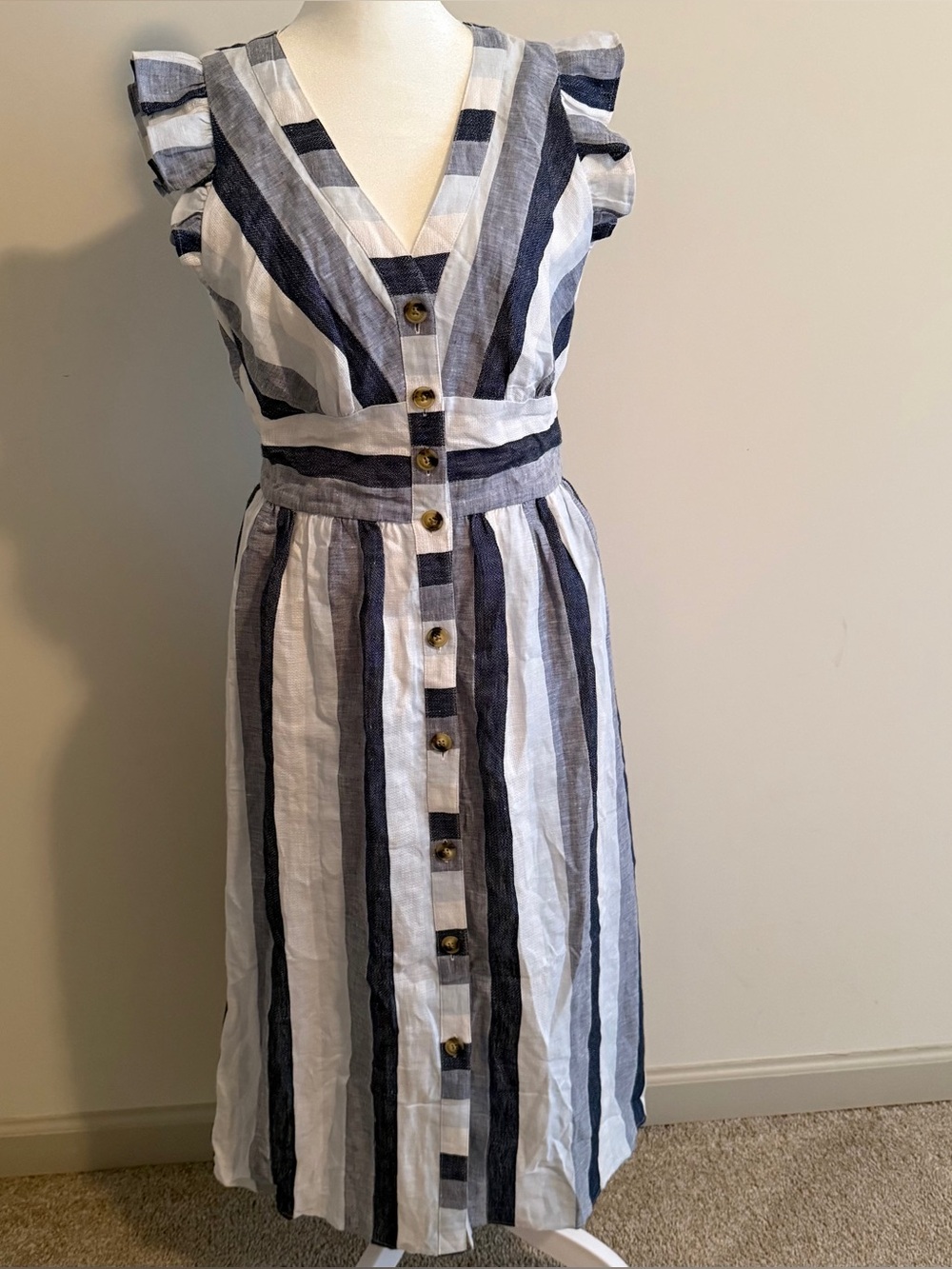 JCrew/Point Sur Linen Dress
